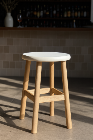 rond 4 pieds blanc 2